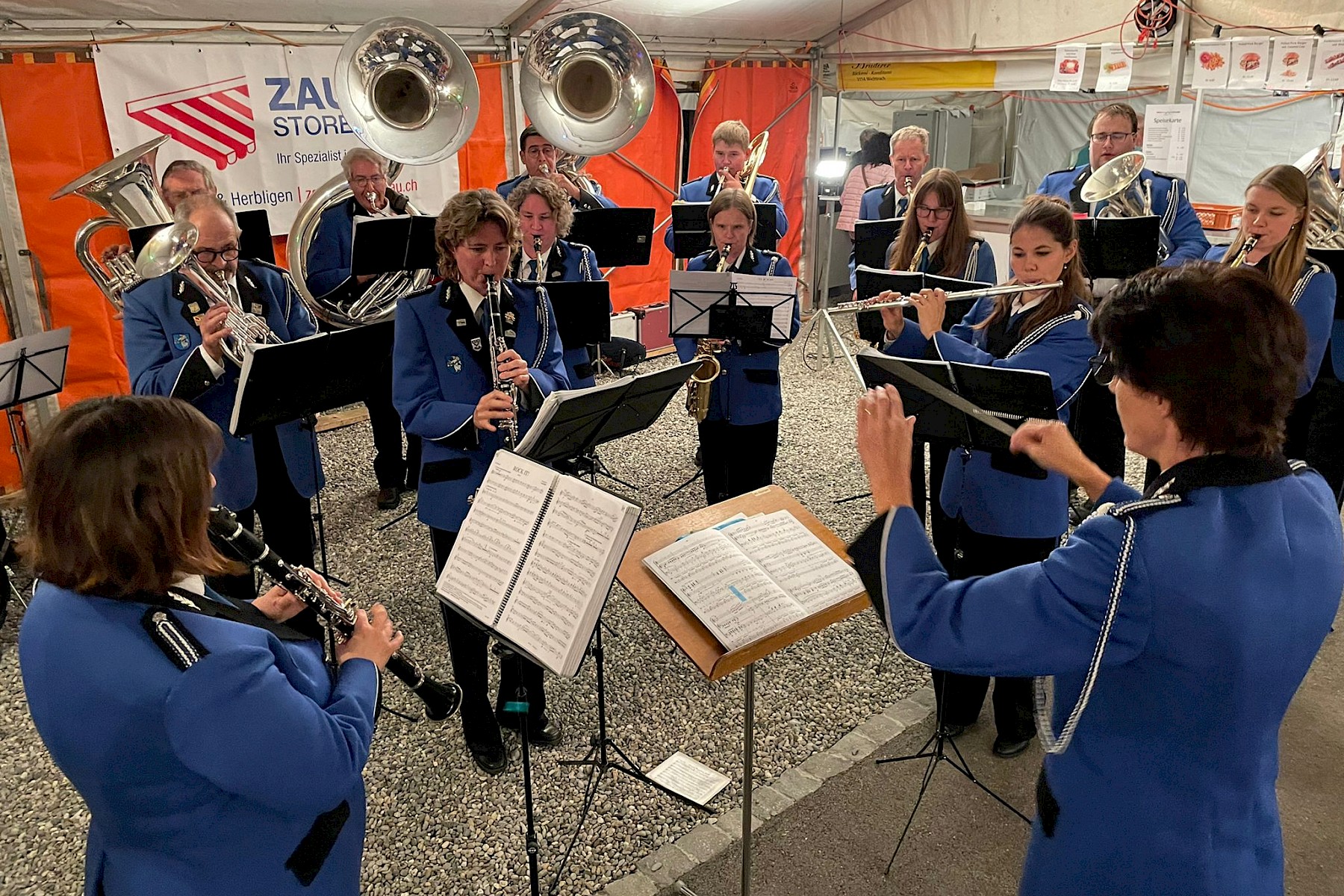 Marschmusikdemonstration MG Oppligen 2022